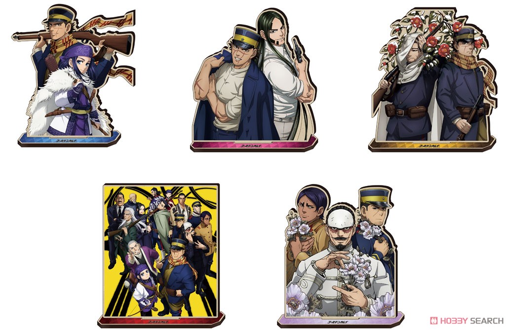 TV Animation [Golden Kamuy] Mokusta K [Lieutenant Tsurumi & SGT.Tsukishima & Second Lieutenant Koito] (Anime Toy) その他の画像1