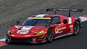 UNI-ROBO BLUEGRASS FERRARI No.6 Team LeMans GT300 SUPER GT 2024 Y.Katayama - R.Merhi Muntan (Diecast Car)