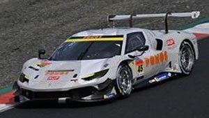 PONOS FERRARI 296 No.45 PONOS RACING GT300 SUPER GT 2024 K.Cozzolino - L.Wadoux (ミニカー)