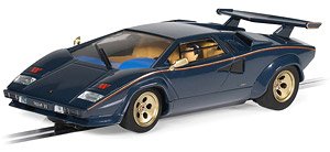 Lamborghini Countach Blue / Gold Walter Wolf (Slot Car) (Diecast Car)