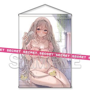 天音るり描き下ろし ひきこもり妹ちゃんとおふろで水遊び▼ X-RATEDタペストリー (キャラクターグッズ)