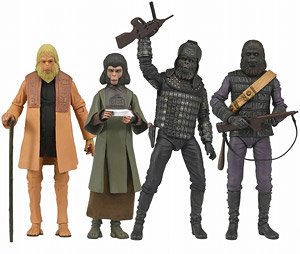 Planet Of The Apes/ 7inch Action Figure Legacy Series (Set of 4) (Completed)