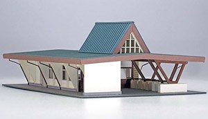 1/150 Scale Paper Model Kit Station Series 05 : Local Station Building / Izukogen Station (IZUKYU CORPORATION) Type (Unassembled Kit) (Model Train)