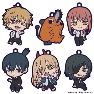 TV Animation [Chainsaw Man] Rubber Strap Collection (Set of 6) (Anime Toy)