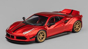 LB-WORKS 488 Widebody レッドメタリック (ミニカー)