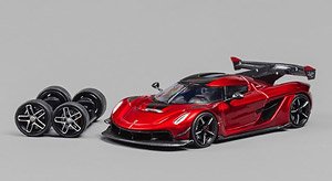 Koenigsegg ジェスコ アタック チェリーレッドメタリック (ミニカー)