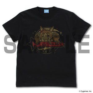 Uma Musume Pretty Derby Marvelous Sunday T-Shirt Black L (Anime Toy)