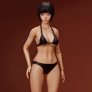 トゥルーワントイズ 1/6 ジョインテッド フィメール ドール ベーシックセット ブラックヘア・ライトウィートスキン (ドール)