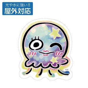 夜のクラゲは泳げない JELEE 屋外対応ステッカー (キャラクターグッズ)