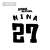 Girls Band Cry Nina Iseri T-Shirt White XL (Anime Toy) Item picture4