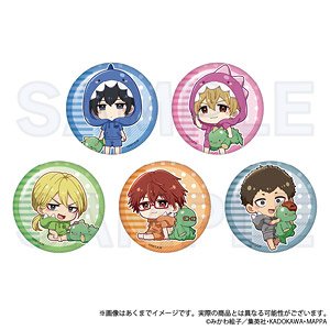 Bokyaku Battery Gyao Colle Trading Can Badge (Set of 5) (Anime Toy)