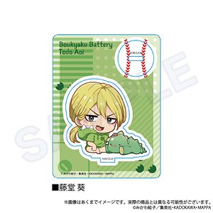 忘却バッテリー ぎゃおコレ アクリルスタンド 藤堂葵 (キャラクターグッズ)