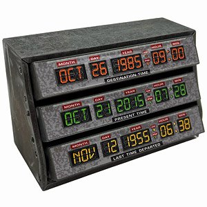 バック・トゥ・ザ・フューチャー/ タイムサーキット スケールプロップレプリカ (完成品)