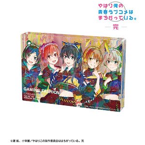 やはり俺の青春ラブコメはまちがっている。完 描き下ろし 集合 ゲーミングファッションver. grunge CANVAS アクリルブロック (キャラクターグッズ)