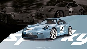Porsche 911 S/T #63 (Diecast Car)