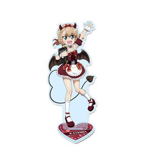 ガールズ＆パンツァー 最終章 描き下ろしBIGアクリルスタンド 【カチューシャ】 小悪魔ウエイトレス (キャラクターグッズ)