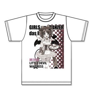 ガールズ＆パンツァー 最終章 描き下ろしグラフィックTシャツ 【西住みほ】 小悪魔ウエイトレス (キャラクターグッズ)