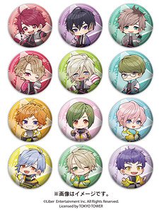 A3! x Red Tokyo Tower Trading Mini Chara Can Badge Spring Troupe & Summer Troupe (Set of 12) (Anime Toy)