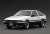 Toyota Sprinter Trueno 3Dr GT Apex (AE86) White/Black With Engine 40TH Anniversary (ミニカー) 商品画像2