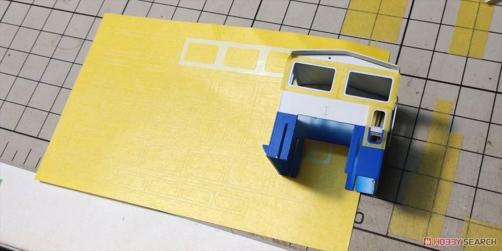 16番(HO) 35t 片ボギー 移動機 能町・三島タイプ用 窓枠マスキング (鉄道模型) その他の画像3