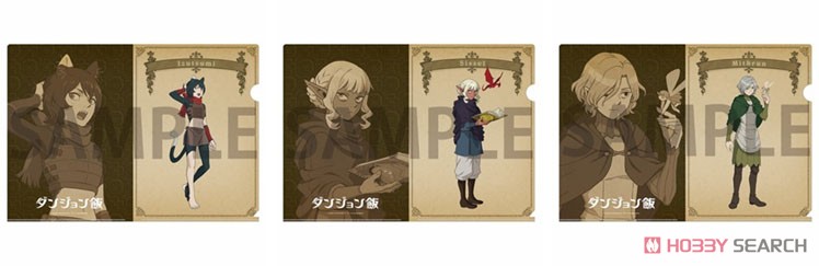 ダンジョン飯 キャラクタークリアファイル (10)シスル (キャラクターグッズ) その他の画像1