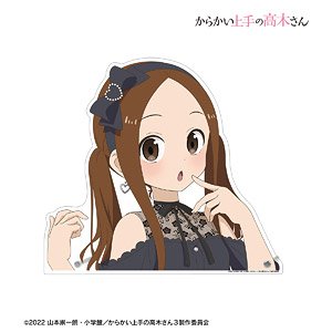 からかい上手の高木さん 描き下ろし 高木さん ブラック ガーリーファッションver. 特大ダイカットアクリルパネル (キャラクターグッズ)