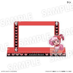 アクスタ付きカードスタンド アクスタ付きカードスタンド しゅごキャラ！(ラン) (キャラクターグッズ)