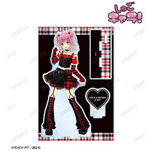 Shugo Chara! PEACH-PIT [Especially Illustrated] Amu Hinamori Goth Punk Ver. Big Acrylic Stand w/Parts (Anime Toy)