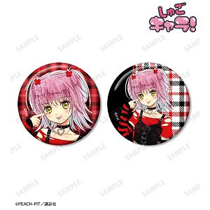 Shugo Chara! PEACH-PIT [Especially Illustrated] Amu Hinamori Goth Punk Ver. Can Badge (Set of 2) (Anime Toy)