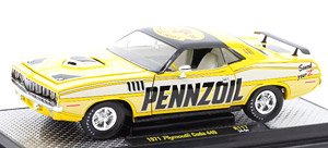 1971 Plymouth Cuda 440 - Pennzoil (ミニカー)
