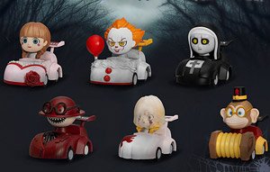 『ワーナーホラー』 【プルバックカー】 6台セット (完成品)