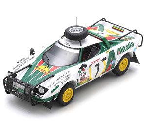 Lancia Stratos HF No.7 3rd Safari Rally 1977 S.Munari - P.Sodano (ミニカー)