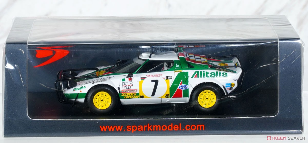 Lancia Stratos HF No.7 3rd Safari Rally 1977 S.Munari - P.Sodano (ミニカー) パッケージ1