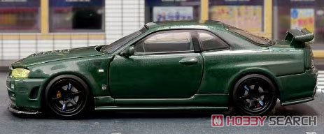 Nissan Skyline GT-R R34 (NISMO) CUSTOMIZED Dark Green (Diecast Car) その他の画像3