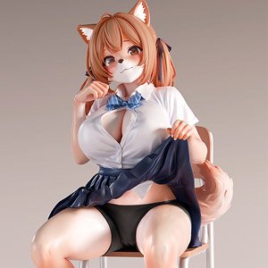 [Read the cautionary note] Mesukemo Doukyuusei Komugi (1/6 Scale) (PVC Figure)