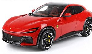 Ferrari Purosangue Diecast Full Open Panoramic Roof Rosso Corsa (ミニカー)