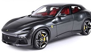 Ferrari Purosangue Diecast Full Open Nero Purosangue (ミニカー)