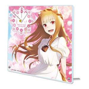 Spice and Wolf Acrylic Table Clock (Anime Toy)