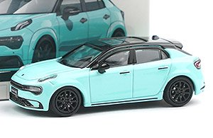 Lynk & Co リンク 02 ハッチバック ライトブルー (ミニカー)