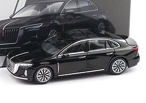 2代目紅旗 ホンチー H5 チャーミングナイトブラック (ミニカー)