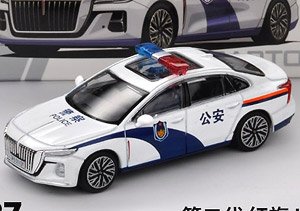 紅旗 ホンチー H5 パトカー (ミニカー)