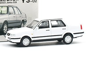 ジェッタ CiX 2003 スプリングホワイト (ミニカー)