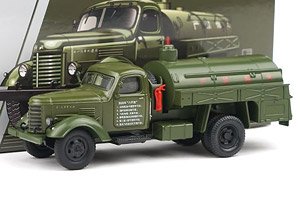 ジェファンCA10 燃料移送車 グリーン (ミニカー)