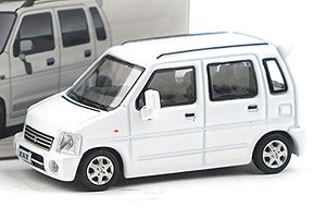 初代 スズキ ワゴンR パール・ホワイト (ミニカー)