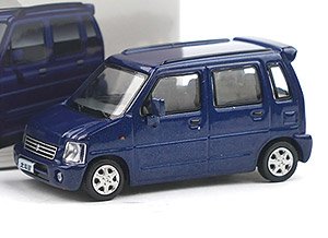初代 スズキ ワゴンR キャット・アイ・ブルー (ミニカー)