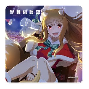 Spice and Wolf Rubber Mat Coaster [Christmas] (Anime Toy)
