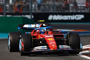 Ferrari SF-24 No.55 5th Miami GP 2024 Carlos Sainz (ミニカー)
