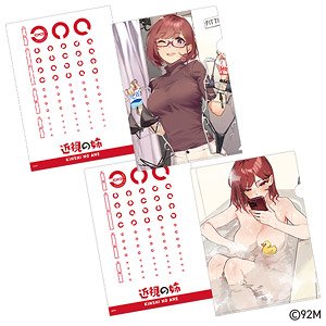 近視の姉 視力検査風なクリアファイルセット 姉 (キャラクターグッズ)
