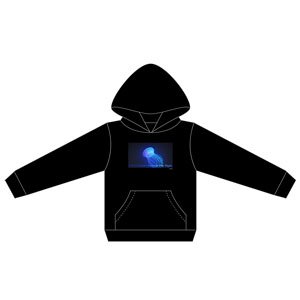 夜のクラゲは泳げない プルオーバーパーカー (クラゲ) XL (キャラクターグッズ)