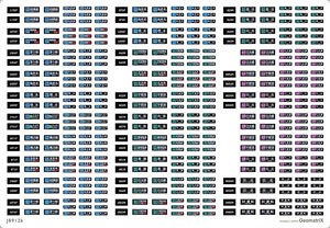 【国鉄・JR/N】 E131系500,600番台 [カトー製品対応] (フィルムシール) (鉄道模型)